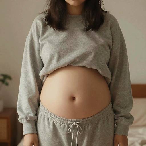 Cozy Natural Body Positivity Portrait