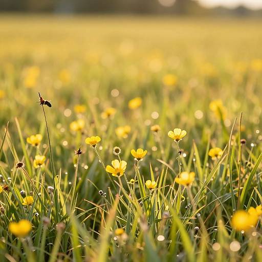 Sunlit Meadow of Hope and Renewal