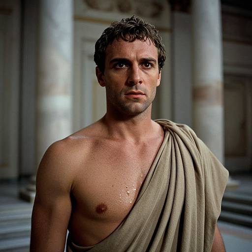 Emperor Caligula Assassination Scene