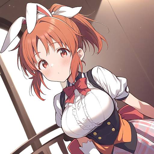 Illustration of Abe nana, idolmaster in the style of Spirytus tarou