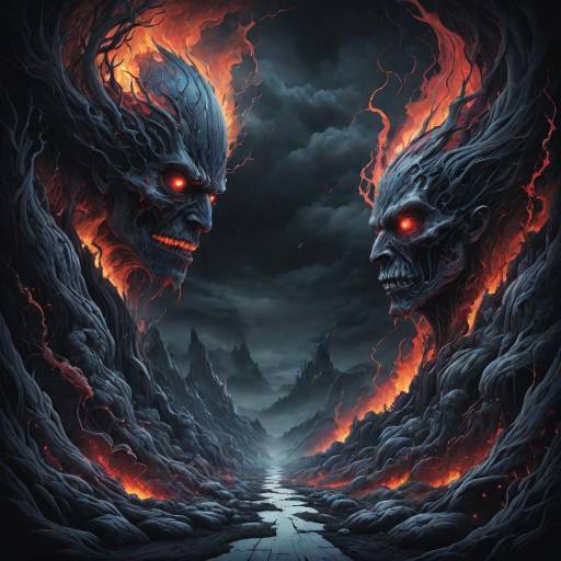 Surreal Battle of Hot and Cold