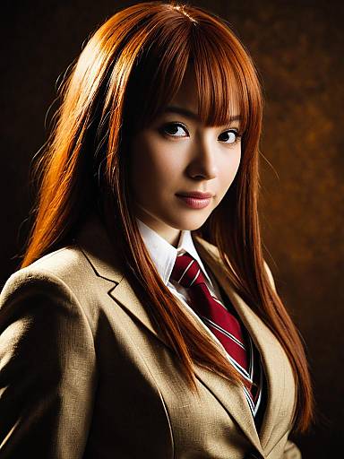 Sexy Kurisu Makise Cosplay Photo