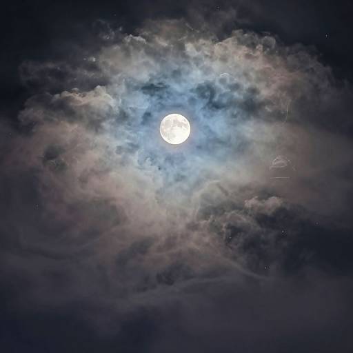 Ethereal Moonlit Celestial Tapestry