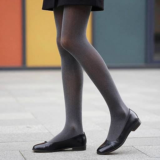Chic Urban Fashion with Tights