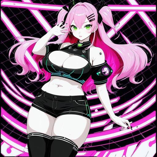 Illustration of Amillion (zenless zone zero), zenless zone zero in the style of Shigatake