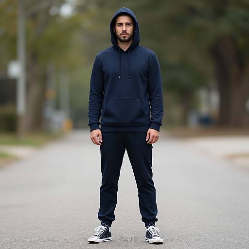 Toga Hero Standing Outdoors