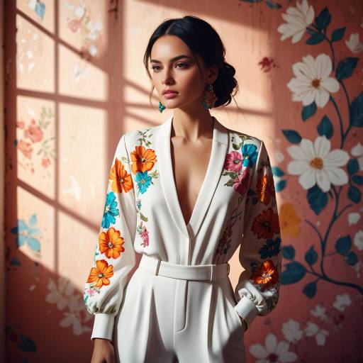 Dramatic Portrait of Confident Woman