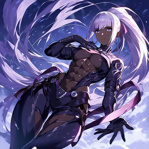 Illustration of Assassin (fate/zero), fate (series) in the style of Saburou (hgmg)