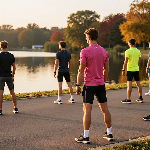 Dawn Outdoor Fitness in Radlerhosen