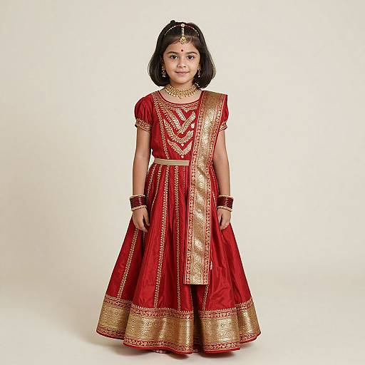 Traditional Indian Child Costume Gopikamma