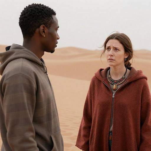 Desert Encounter: A Story in Contrast