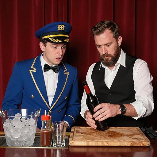 Surprising Conversation at the Bar