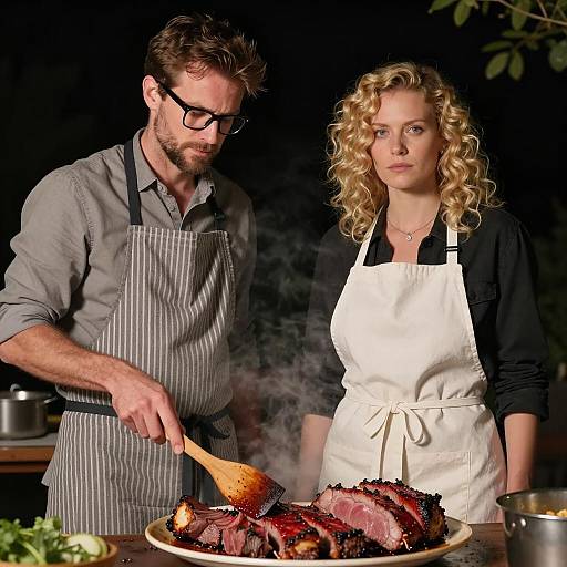 Evening Outdoor Cooking Adventure