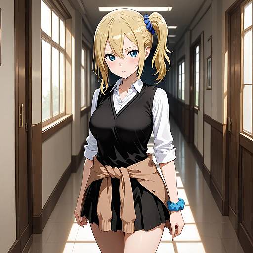 Stunning Anime Portrait of Hayasaka Ai