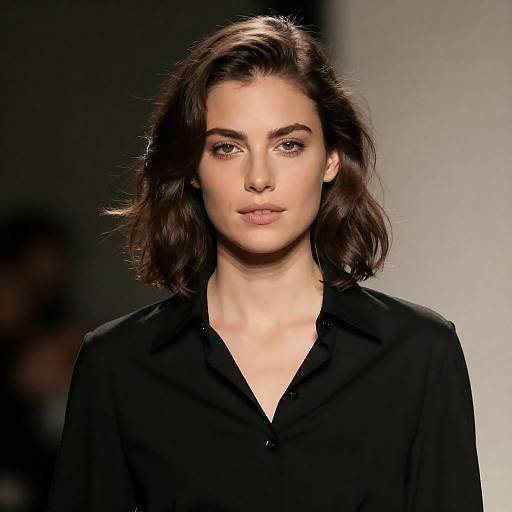 Elegant Portrait of Fair-Skinned Woman