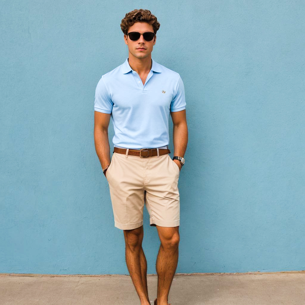 Stylish Young Man in Preppy Ken Outfit