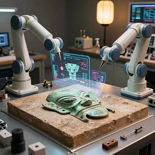 AI Restores Ancient Artifact Digitally