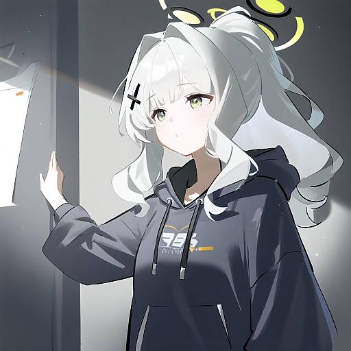 Illustration of Hare (blue archive), blue archive in the style of Raine (acke2445)