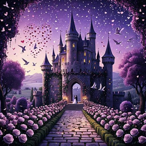 Valentine's Day Fantasy Castle
