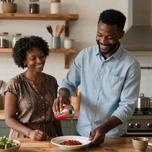 Joyful Moments in a Rustic Kitchen