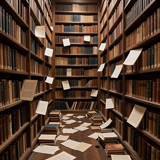 Labyrinthine Ancient Library of Secrets