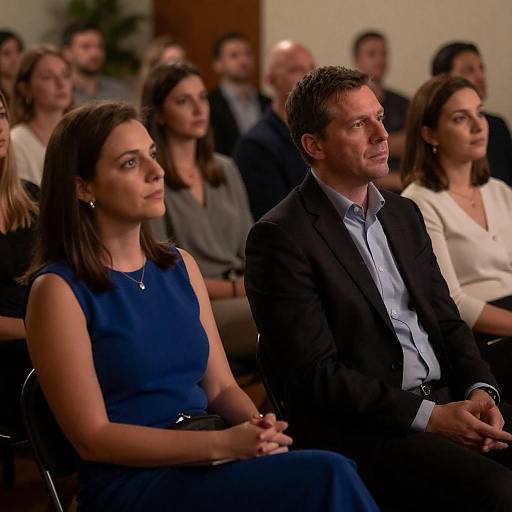 Diverse Audience in Intimate Setting