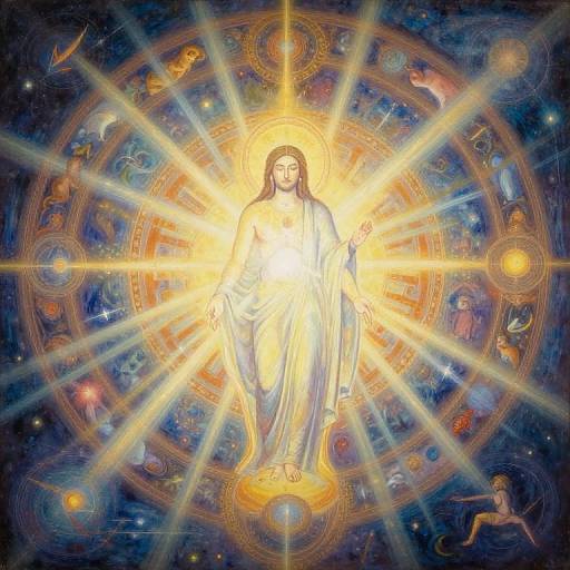 Symbolic Divine Light and Celestial Beings