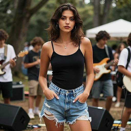 Madhouse Style Woman in Forest Band