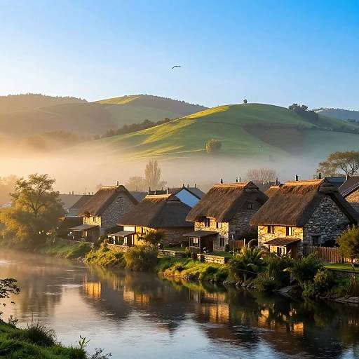 Neam Village Sunrise Serenity