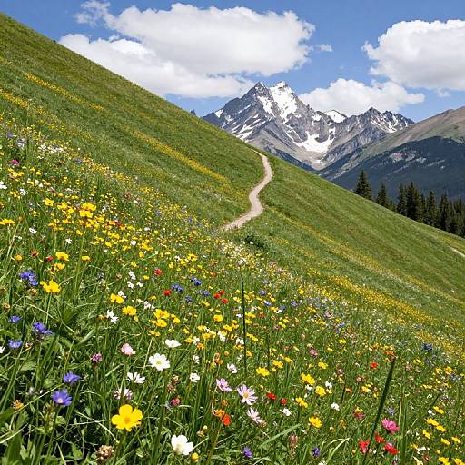 Alberta Wildflowers on Wind Ridge Trail