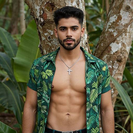 Realistic Jungle Theme Party Outfit