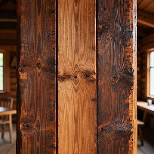 Hand Painted Rustic Wood Texture