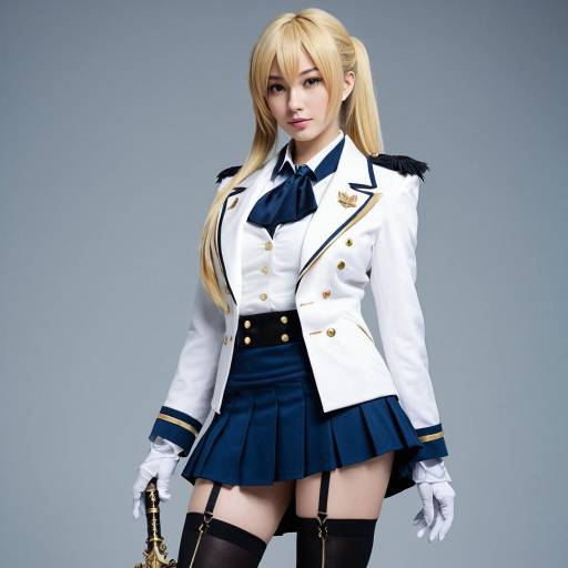Seductive Jin Kisaragi Cosplay Outfit