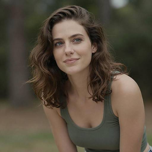 Captivating Outdoor Portrait of a Woman