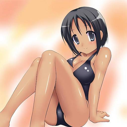 Illustration of Arung samudra (cessa), ombok diving and delivery services in the style of Hoshizuki (seigetsu)