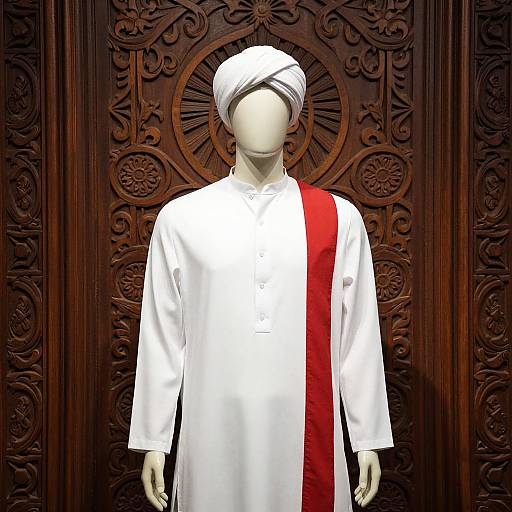 Stylish Male Mannequin with Turban