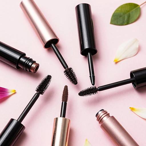 Artistic Mascaras With Diverse Brushes