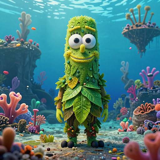 Te Fiti Inspired Plant Goddess