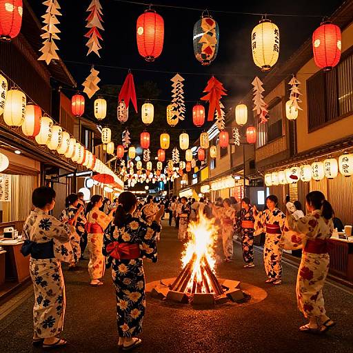 Shimo Festival Night Celebration