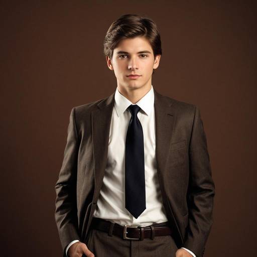 Sophisticated Male in Classic Attire