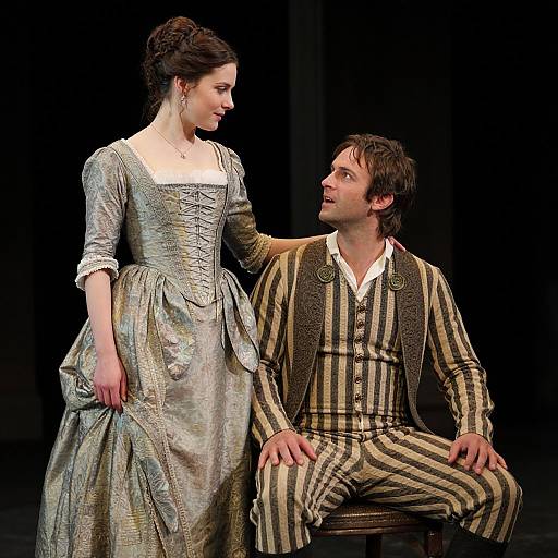 Romantic Shakespearean Theatre Scene