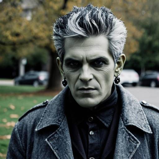 Realistic Adult Frankenstein Costume Portrait