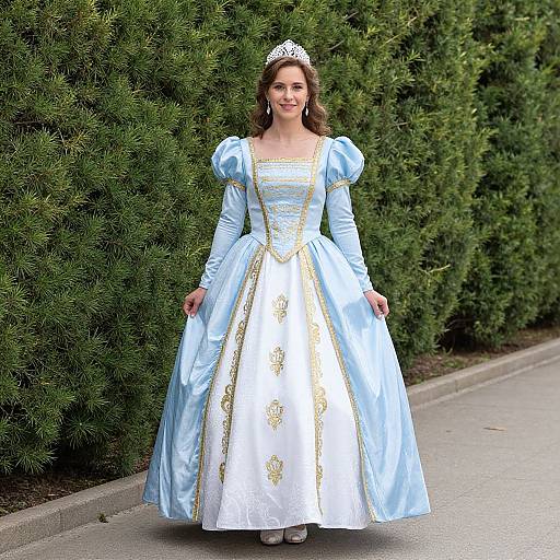 Detailed Disney Princess Cosplay Portrait