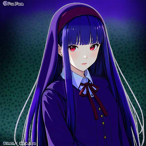 Illustration of Asagami fujino, kara no kyoukai in the style of Fun bo