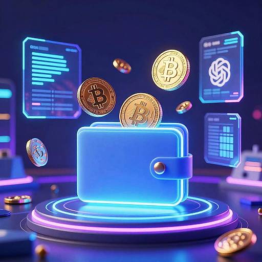 Futuristic AI Credit Token Deposit