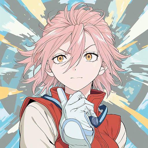 Illustration of Haruhara haruko, flcl in the style of Ayanero taicho