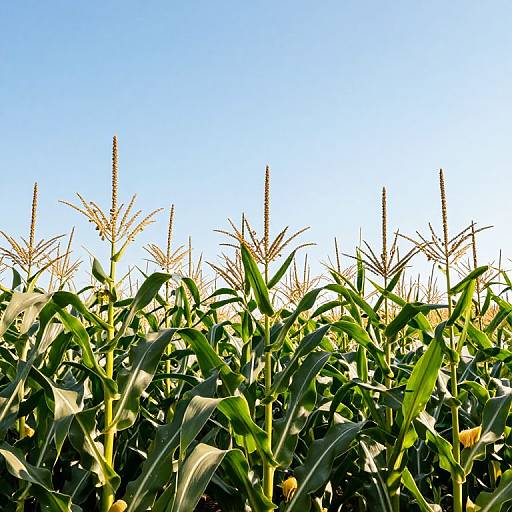 Surreal Spiraling Cornfield Towers
