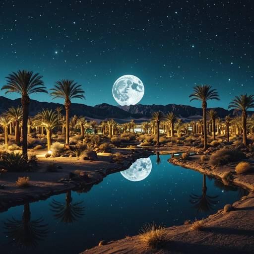 Futuristic City Under Silver Moonlight Futuristic City Under Silver Moonlight