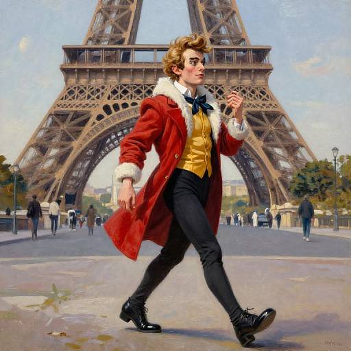 Cupid Gaston Lagaffe in Paris