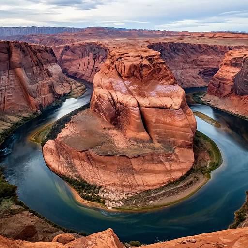 Scenic Colorado River Bend Artwork
